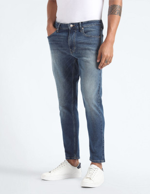 FLYING MACHINE Tapered Fit Men Blue Jeans