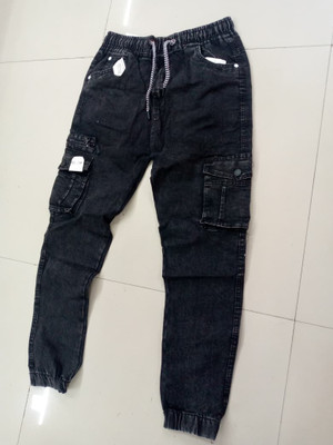 Joshua jenny Jogger Fit Men Black Jeans