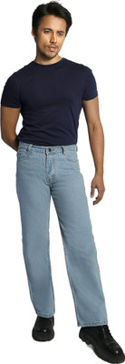 Zaba Denim Relaxed Fit Men Light Blue Jeans