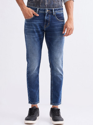 Spykar Slim Men Grey Jeans