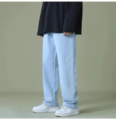 FOXIEFIT Relaxed Fit Men Light Blue Jeans