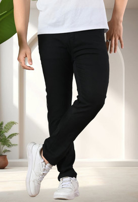 Fader Relaxed Fit Men Black Jeans