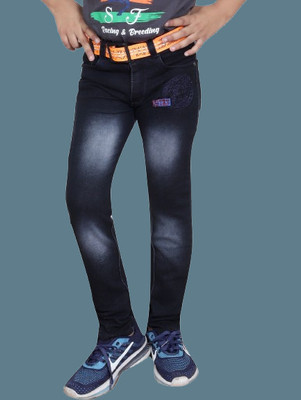 Laahsuak Regular Boys Black, Blue Jeans