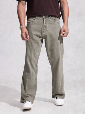 WROGN Boot-Leg Men Grey Jeans
