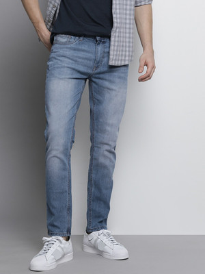 The Indian Garage Co. Slim Men Blue Jeans