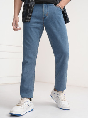 HIGHLANDER Tapered Fit Men Light Blue Jeans