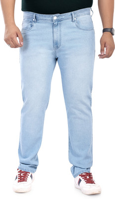 Pluss Tribe Regular Men Light Blue Jeans