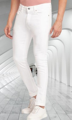 itup Slim Men White Jeans