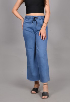 Denton Tapered Fit Women Light Blue Jeans