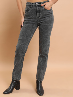 Tokyo Talkies Regular Women Dark Grey Jeans