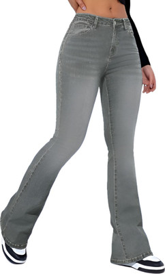BEN MARTIN Boot-Leg Women Grey Jeans
