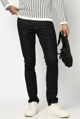 Blue Buddha Slim Men Black Jeans