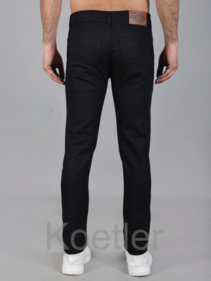 Gajanand Slim Men Black Jeans