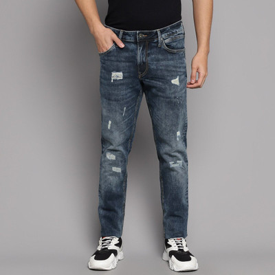 fineblu Slim Men Grey Jeans