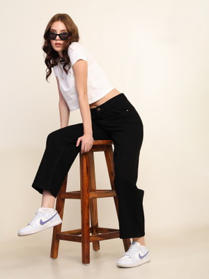 zayla Flared Women Black Jeans