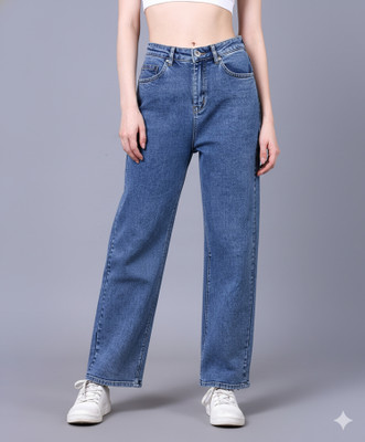 WAHMII Straight Fit Women Blue Jeans