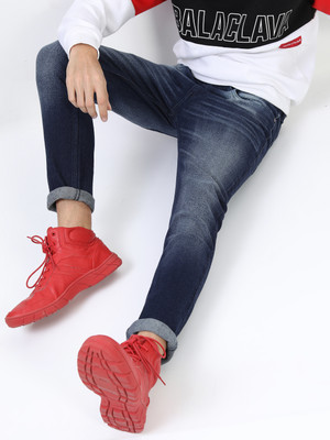 HIGHLANDER Super Skinny Men Blue Jeans