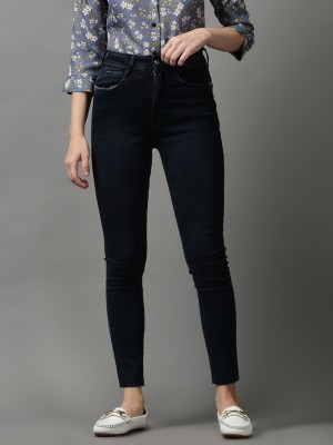 Showoff Slim Women Dark Blue Jeans