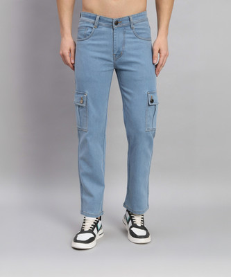 DENIM LOOK Relaxed Fit Men Light Blue Jeans
