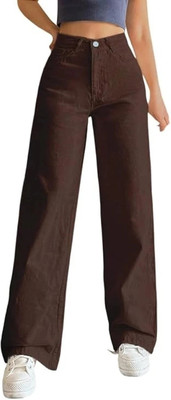 FMW Boot-Leg Women Brown Jeans