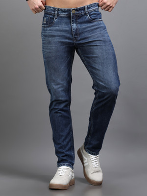 Paul Street Regular Men Dark Blue Jeans