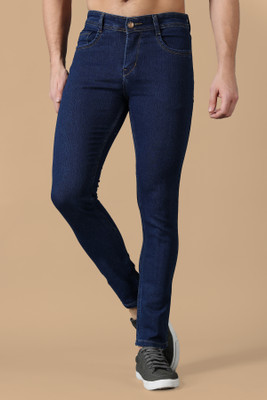 ZAYSH Slim Men Dark Blue Jeans