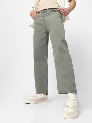Urbano Fashion . Loose Fit Men Grey Jeans