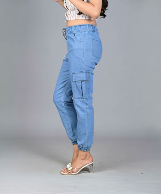Denton Jogger Fit Women Light Blue Jeans