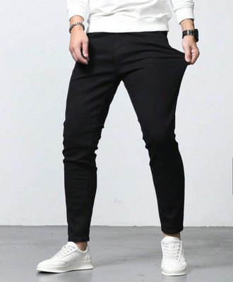 KAZAMAJEANS Regular Men Black Jeans