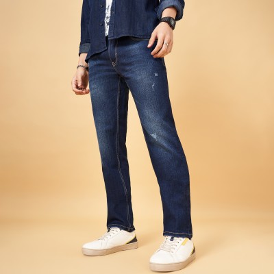 SF Jeans by Pantaloons Straight Fit Men Blue Jeans