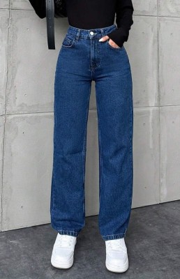 Ann Springs Flared Women Blue Jeans