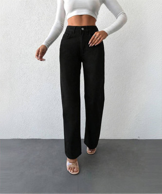 KOTTY Regular Women Black Jeans