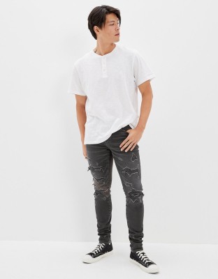 American Eagle Skinny Men Grey Jeans