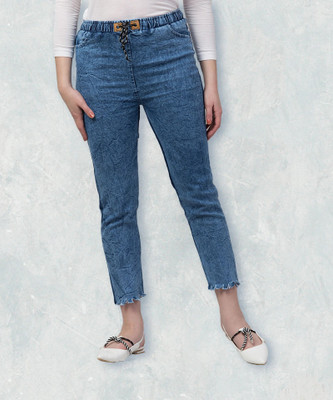NEUNK Regular Women Dark Blue Jeans