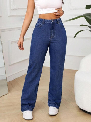 HouseOfCommon Boyfriend Women Dark Blue Jeans