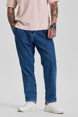 Snitch Relaxed Fit Men Dark Blue Jeans