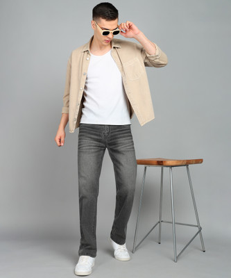 Moda Rapido Regular Men Grey Jeans