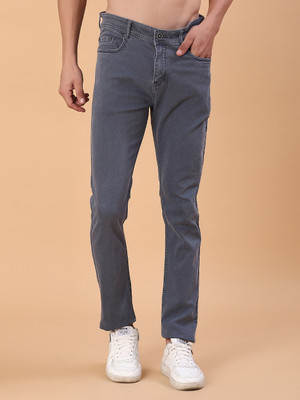V-MART Slim Men Grey Jeans
