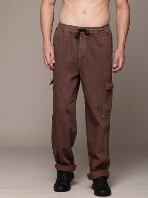 Roadster Relaxed Fit Men Brown Jeans