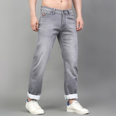 LOUIS STITCH Slim Men Grey Jeans