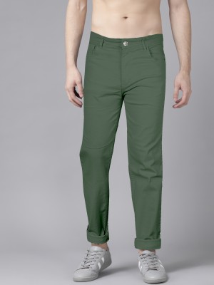 JUST BLACK Relaxed Fit Men Green Jeans