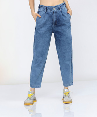 Tokyo Talkies Boyfriend Women Blue Jeans