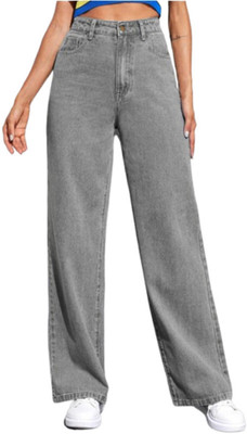 BEN MARTIN Loose Fit Women Grey Jeans