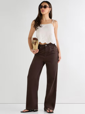 PINKLIT Regular Women Brown Jeans