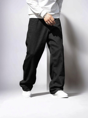 Denimdare Loose Fit Men Black Jeans