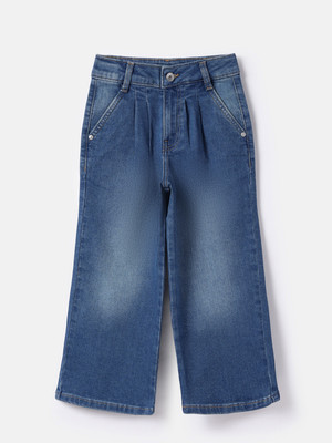 United Colors of Benetton Regular Girls Blue Jeans