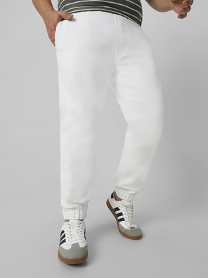 Urbano Plus Slim Men White Jeans