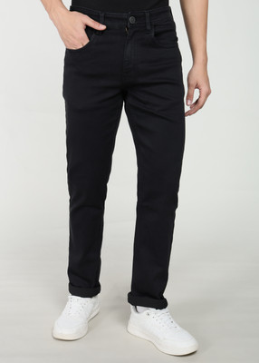 PETER ENGLAND Regular Men Black Jeans