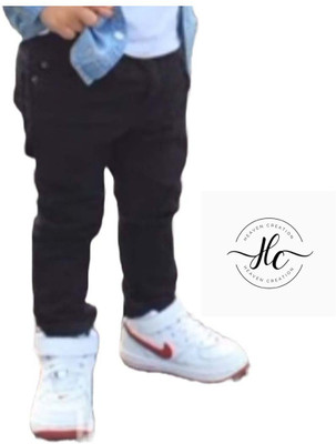 CODE7COLLECTION Regular Boys Black Jeans