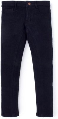 KUSHI LIFESTYLE Slim Baby Boys & Baby Girls Black Jeans(Pack of 54)